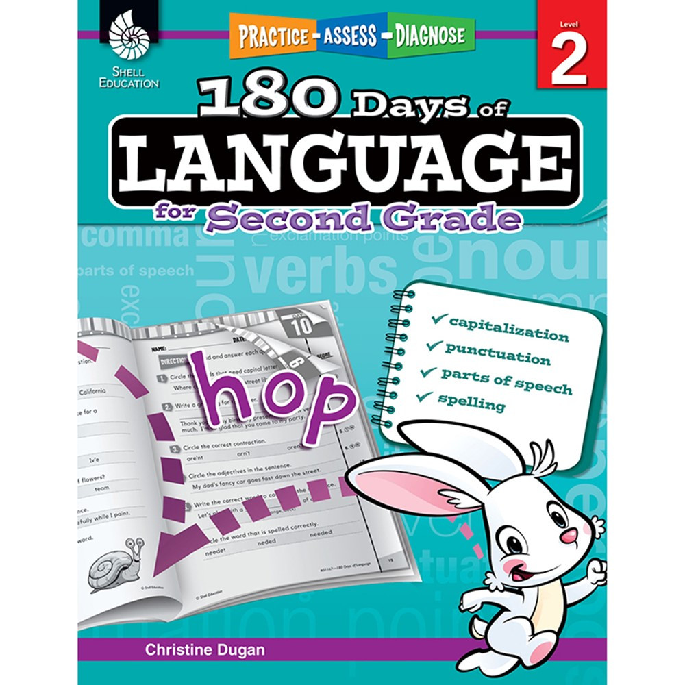 SEP51167 - 180 Days Of Language Gr 2 in Language Skills