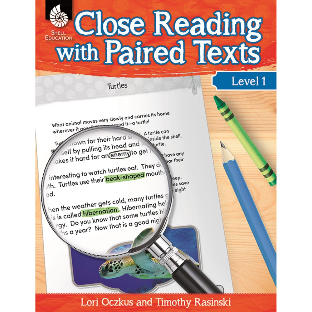 SEP51357 - Level 1 Close Reading With Paired Texts in Comprehension