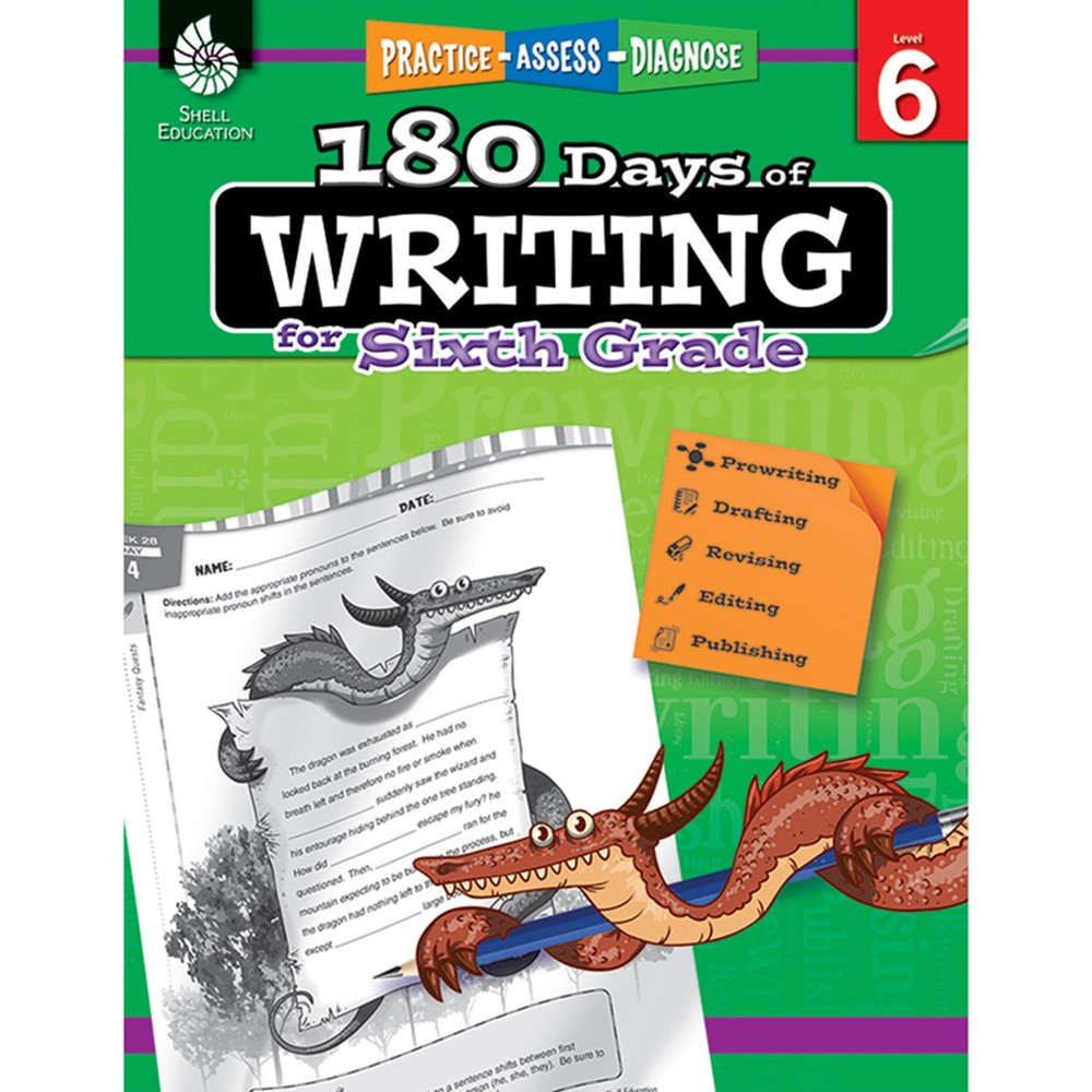 SEP51529 - 180 Days Of Writing Gr 6 in Writing Skills