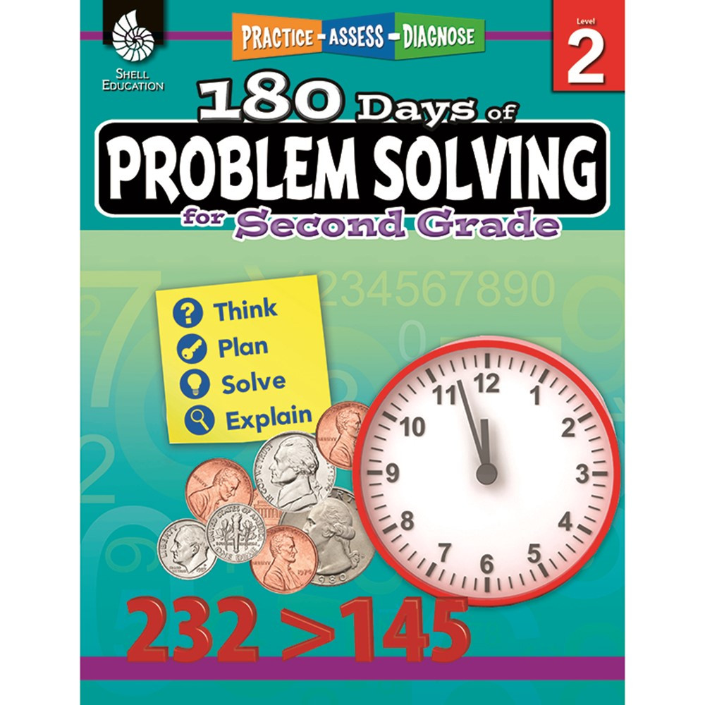 SEP51614 - 180 Day Problem Solving Gr2 Workbk in Books