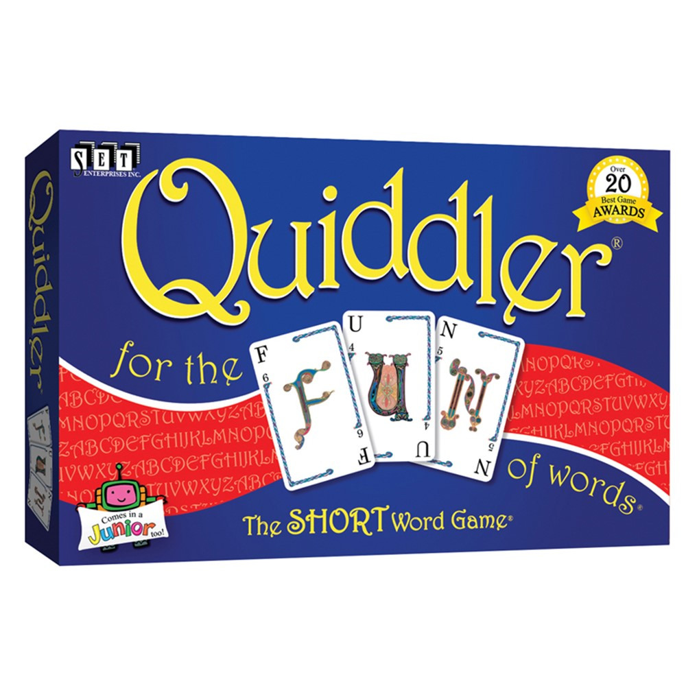 Quiddler Word Game - SET5000 | Playmonster Llc (Patch) | Card Games