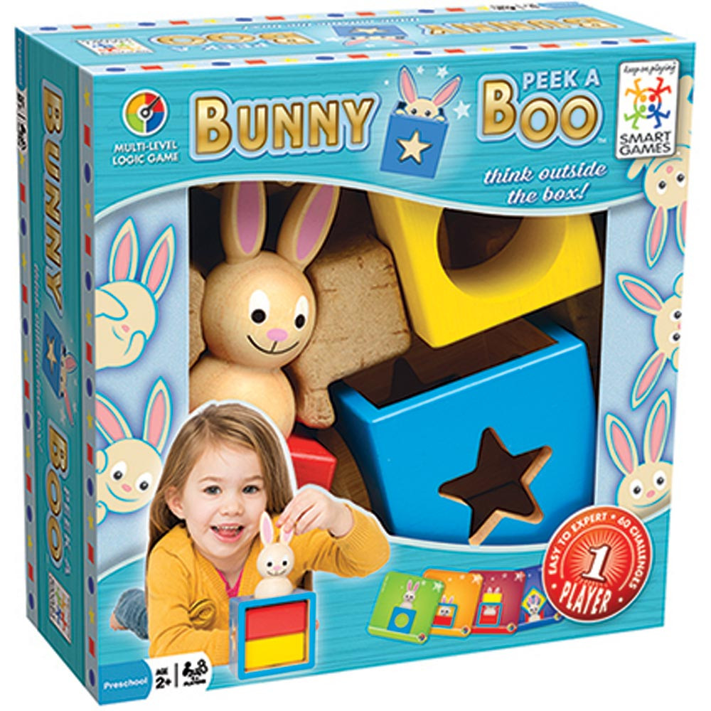 SG-017 - Bunny Peek A Boo in Wooden Puzzles