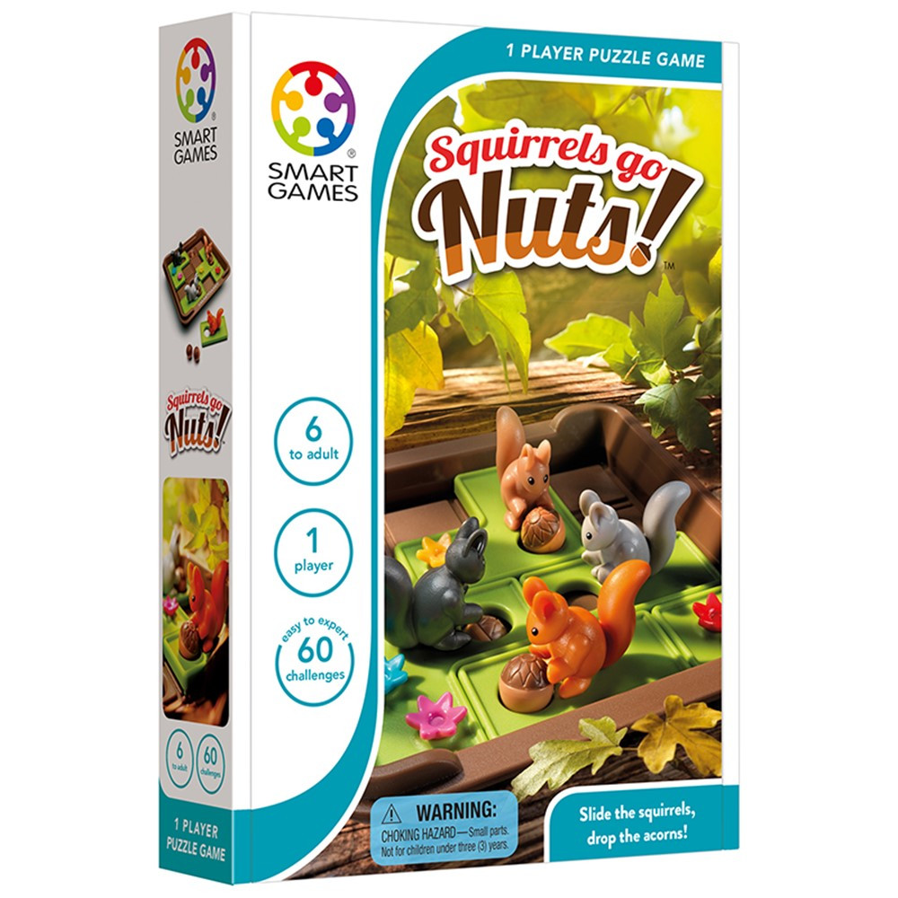 Squirrels Go Nuts 1-Player Puzzle Game - SG-425