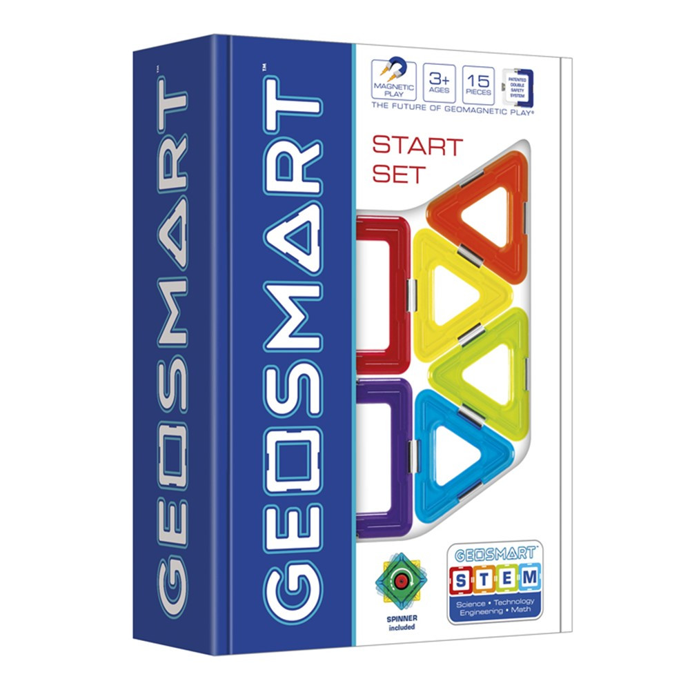 GeoSmart Start Set, 15 Pieces - SG-GEO102US | Smart Toys And Games, Inc | Blocks & Construction Play