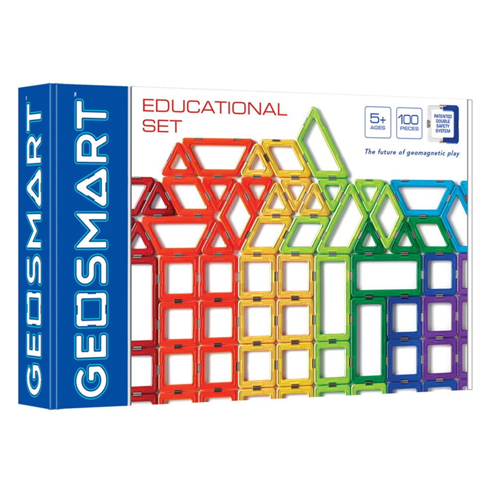 Educational Set - 100 Pieces - SG-GEO600US | Smart Toys And Games, Inc | Blocks & Construction Play