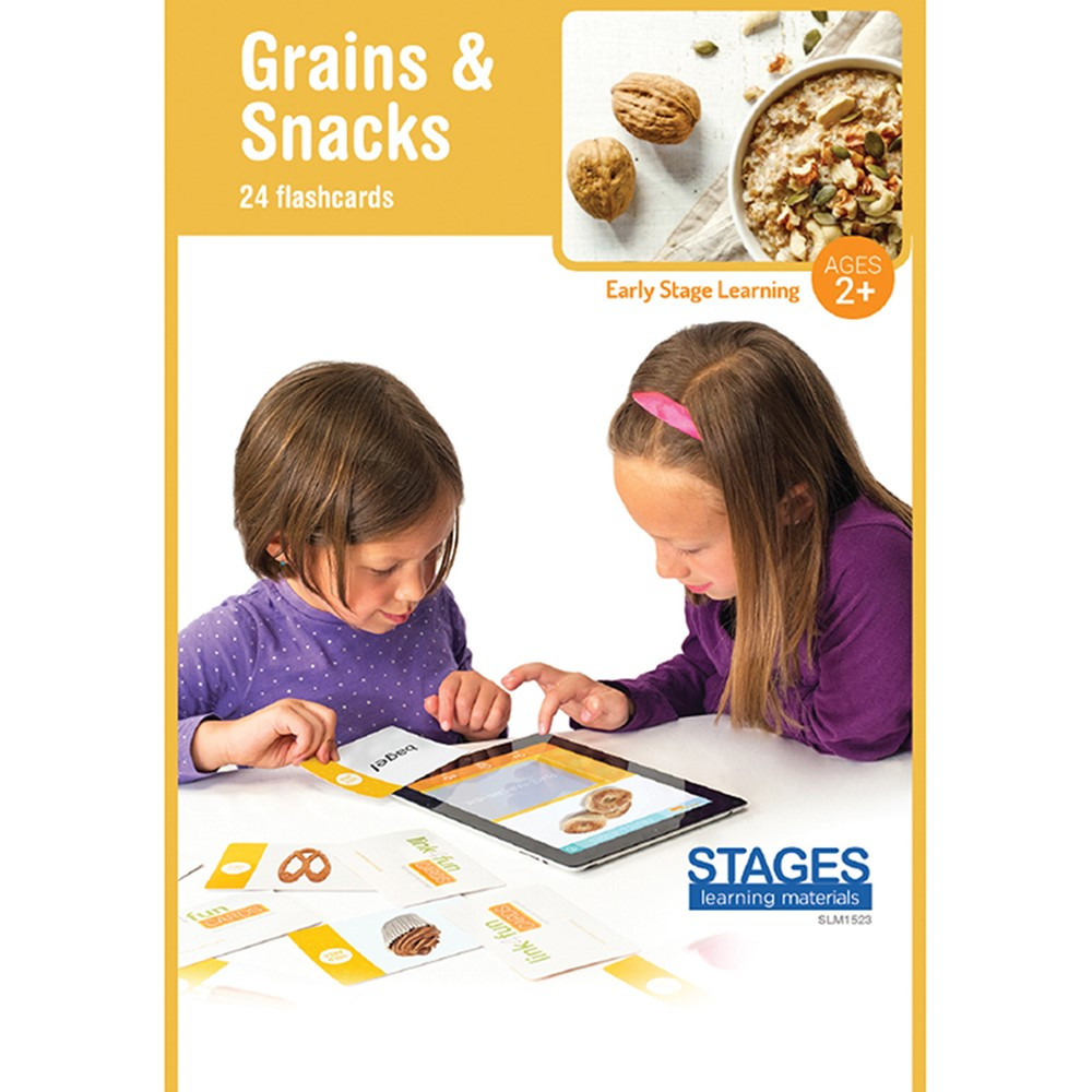 SLM1523 - Link4fun Grains/Snacks Cards in Language Arts