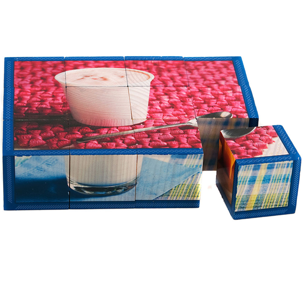 SLM404 - Dairy Cube Puzzle in Health & Nutrition