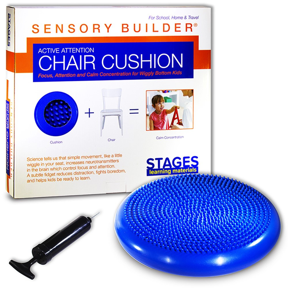 Sensory Builder: Wiggle Cushion (Blue) - SLM801 | Stages Learning Materials | Floor Cushions