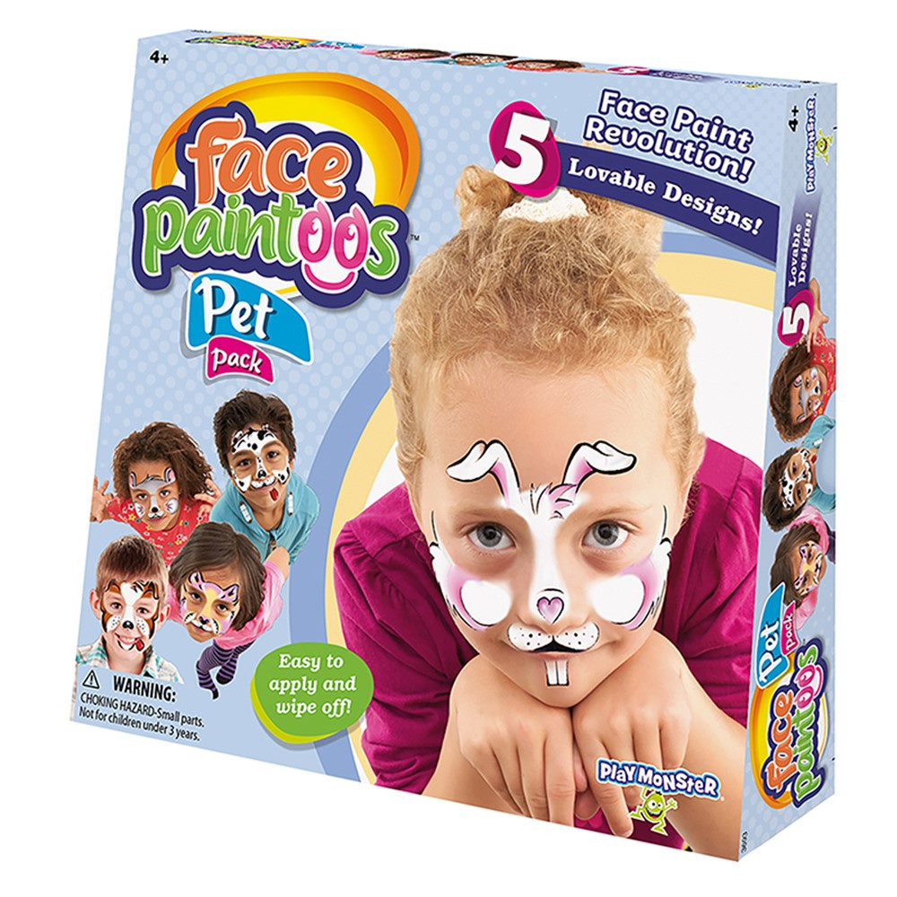 Face Paintoos Pet Pack - SME3693 | Playmonster Llc (Patch) | Art & Craft Kits
