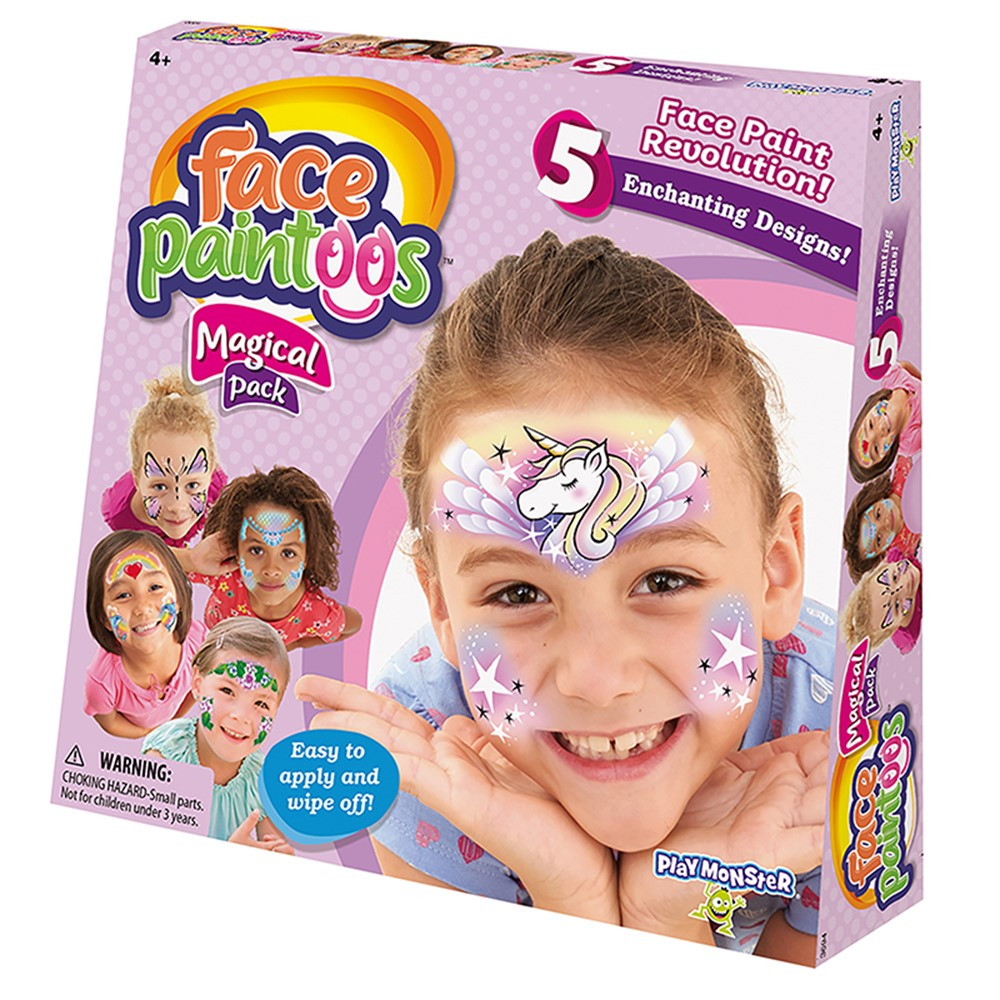 Face Paintoos Magical Pack - SME3694 | Playmonster Llc (Patch) | Art & Craft Kits