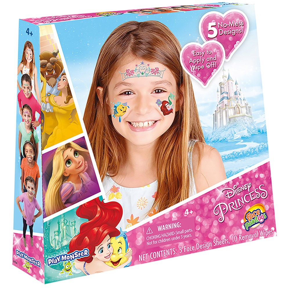Face Paintoos Disney Princess 5-Pack - SME3704 | Playmonster Llc (Patch) | Art & Craft Kits