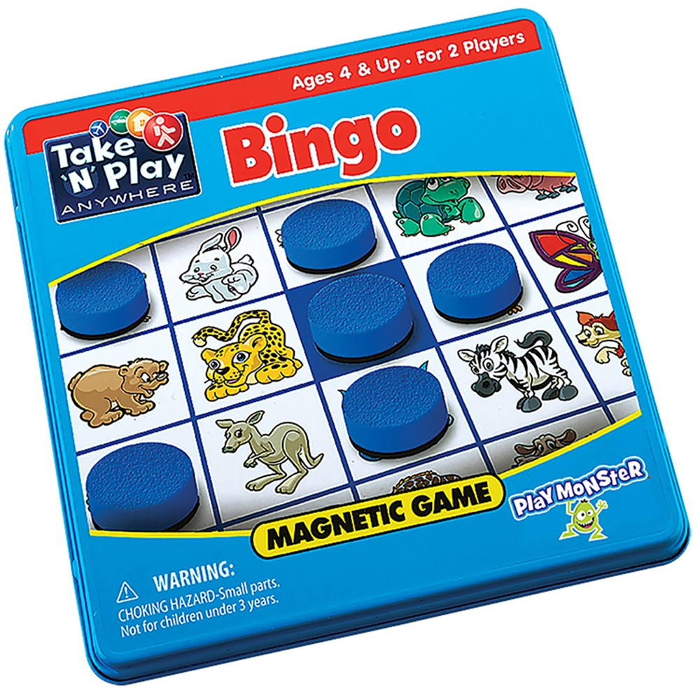 Take 'N' Play Anywhere Bingo Magnetic Game - SME674 | Playmonster Llc (Patch) | Bingo
