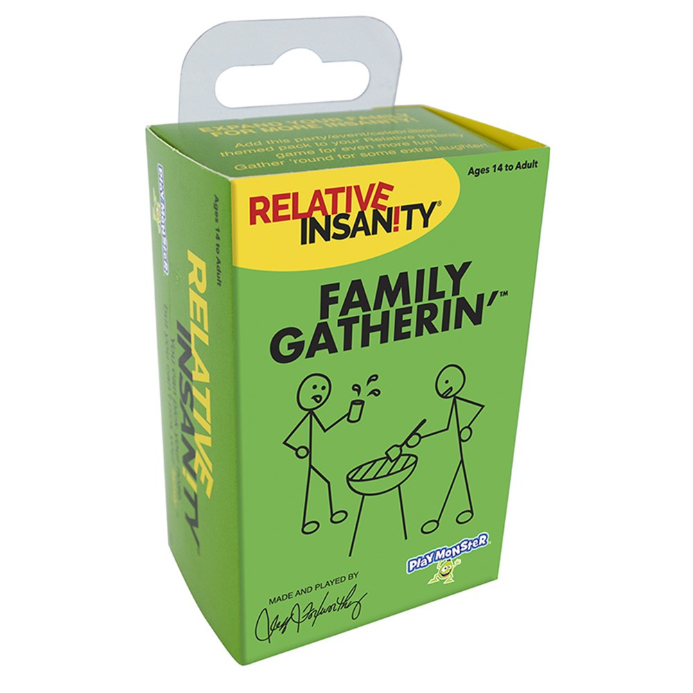 Relative Insanity Game Family Gatherin' - SME7468 | Playmonster Llc (Patch) | Games