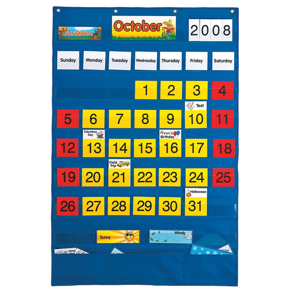 SME746 - Calendar Pocket Chart in Pocket Charts