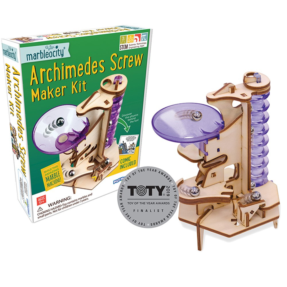 Marbleocity Archimedes Screw - SMEMAAS100BB | Playmonster Llc (Patch) | Blocks & Construction Play