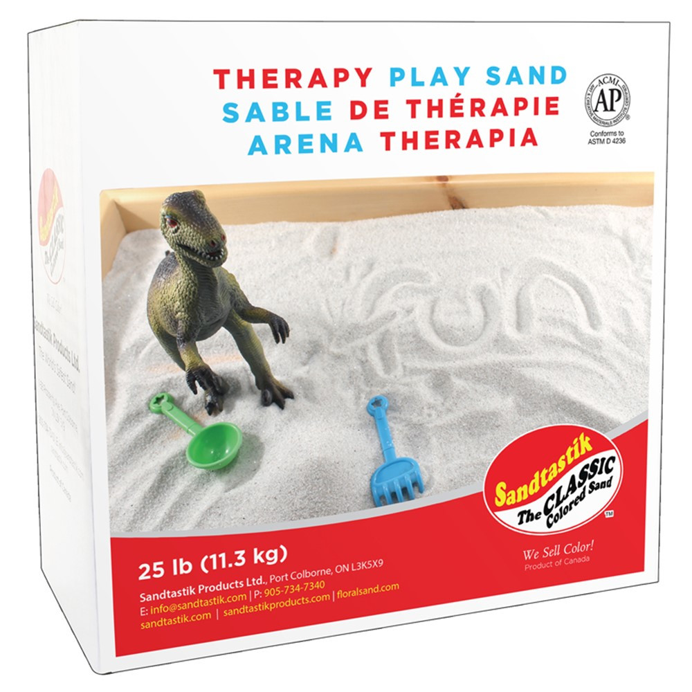 SNDTHERAPY25 - Sandtastik Therapy Play Sand 25Lb in Sand & Water