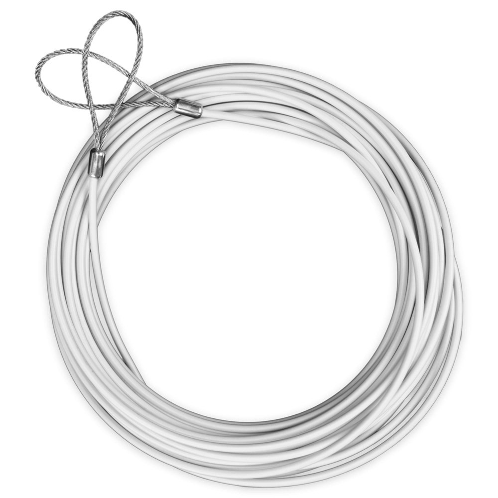 47' Replacement Tennis Net Cable, White