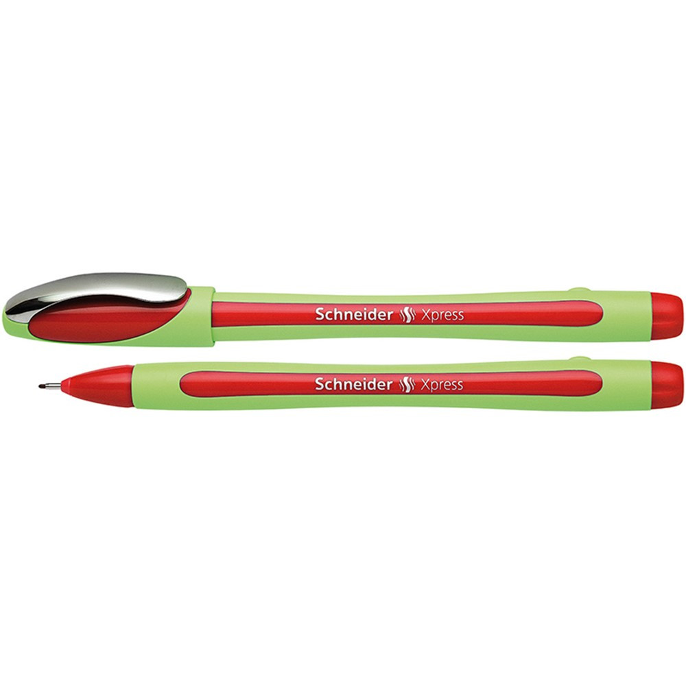 STW190002 - Schneider Red Xpress Fineliner Fiber Tip Pen in Pens