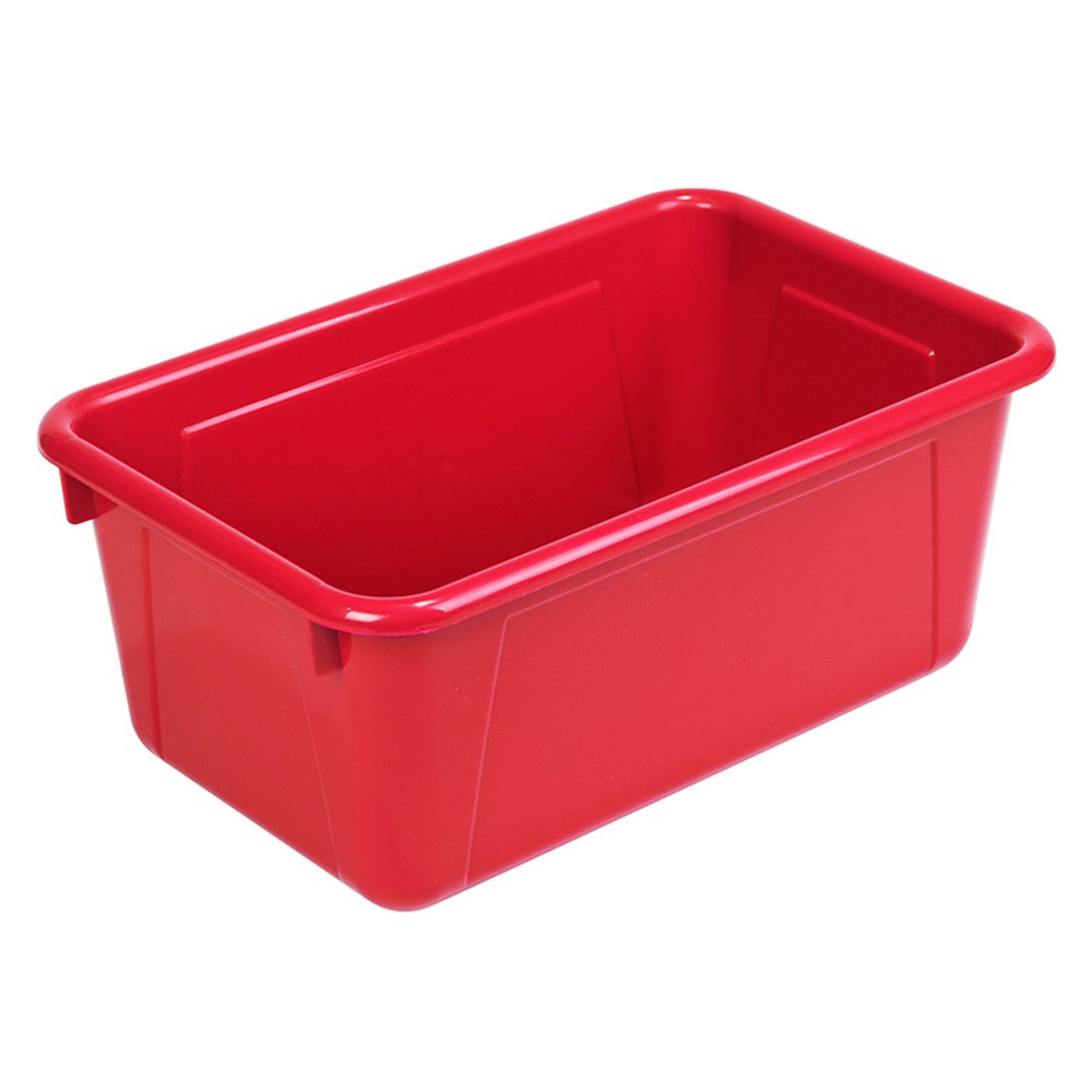 Small Cubby Bin, Red - STX62415U05C | Storex Industries | Storage Containers