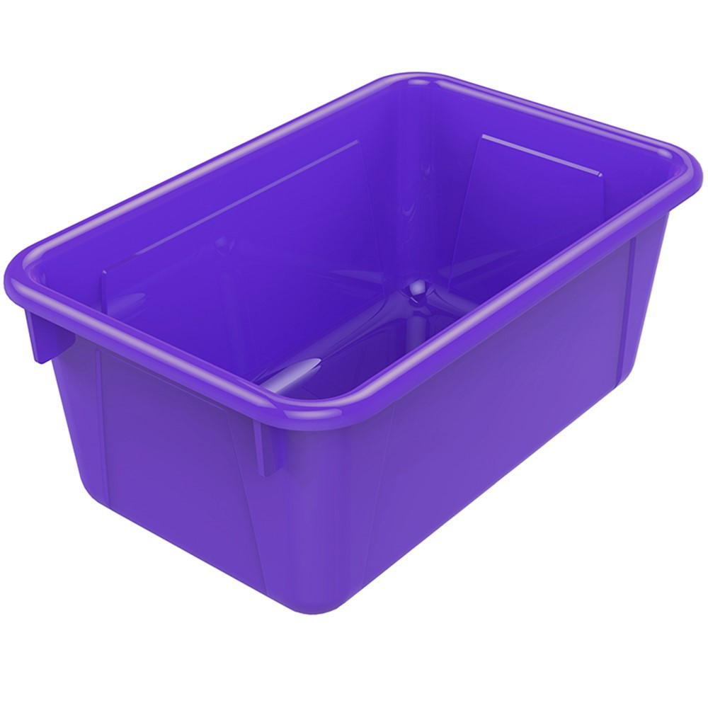 Small Cubby Bin, Purple - STX62419U05C | Storex Industries | Storage Containers