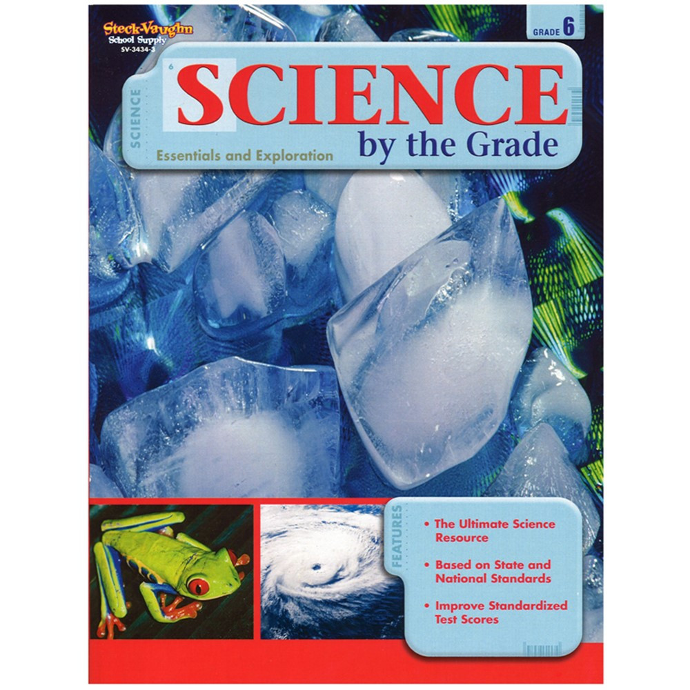 SV-34343 - Science By The Grade Gr 6 in Activity Books & Kits