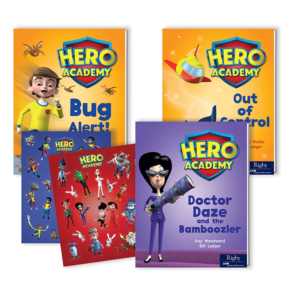 Hero Academy Parent Pack, Grades 2-3 (550L) - SV-9780358177784 | Houghton Mifflin Harcourt | Leveled Readers