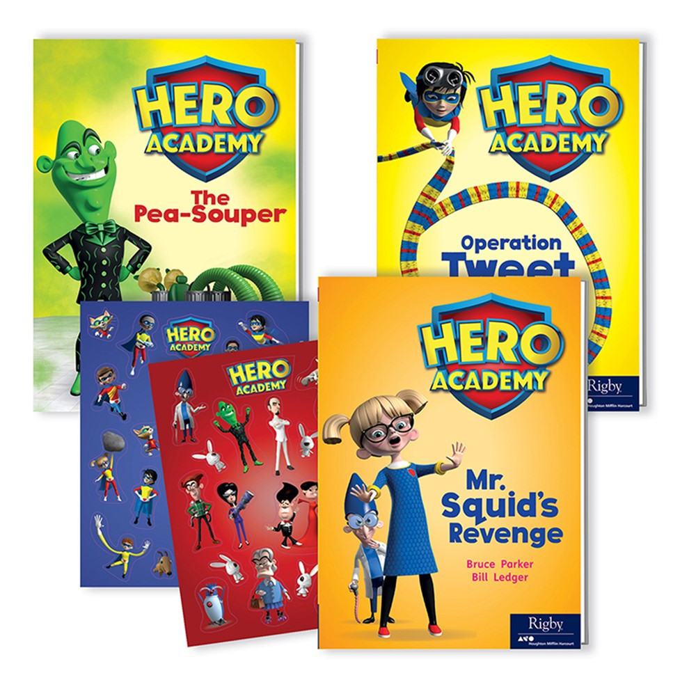 Hero Academy Parent Pack, Grade 3 (510L-630L) - SV-9780358177852 | Houghton Mifflin Harcourt | Leveled Readers