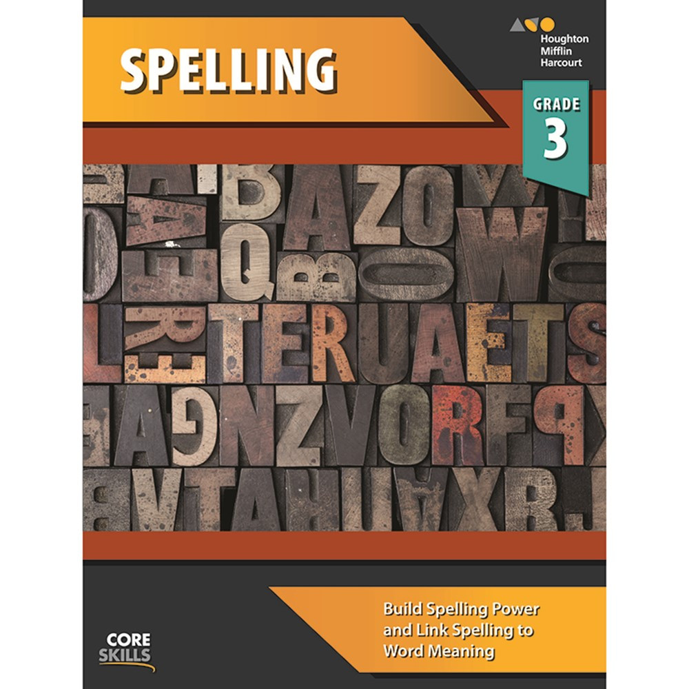 SV-9780544267800 - Core Skills Spelling Gr 3 Workbook in Spelling Skills
