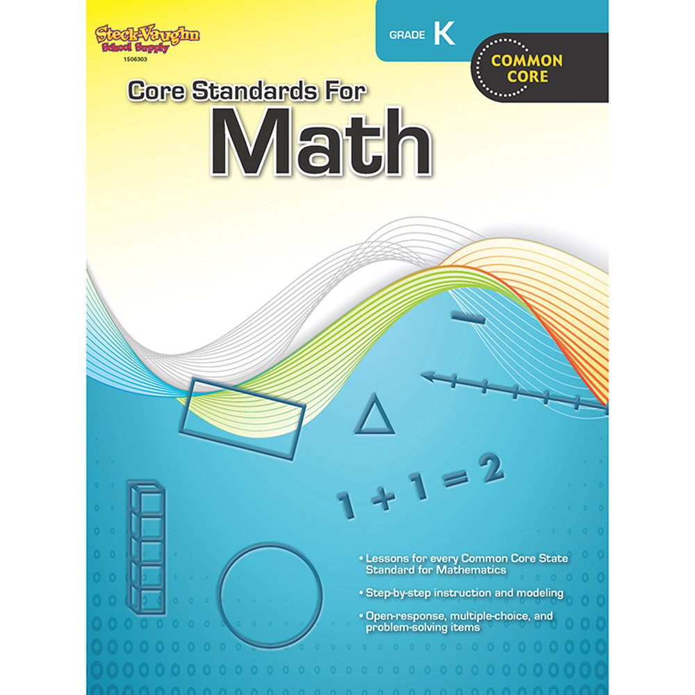 SV-9780547878164 - Core Standards For Math Gr K in Activity Books