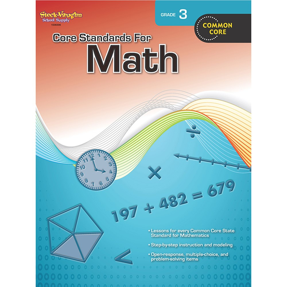 SV-9780547878218 - Core Standards For Math Gr 3 in Activity Books