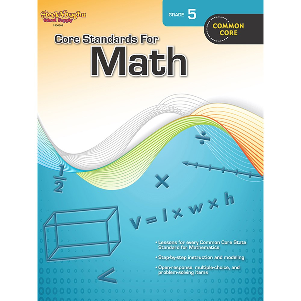 SV-9780547878249 - Core Standards For Math Gr 5 in Activity Books