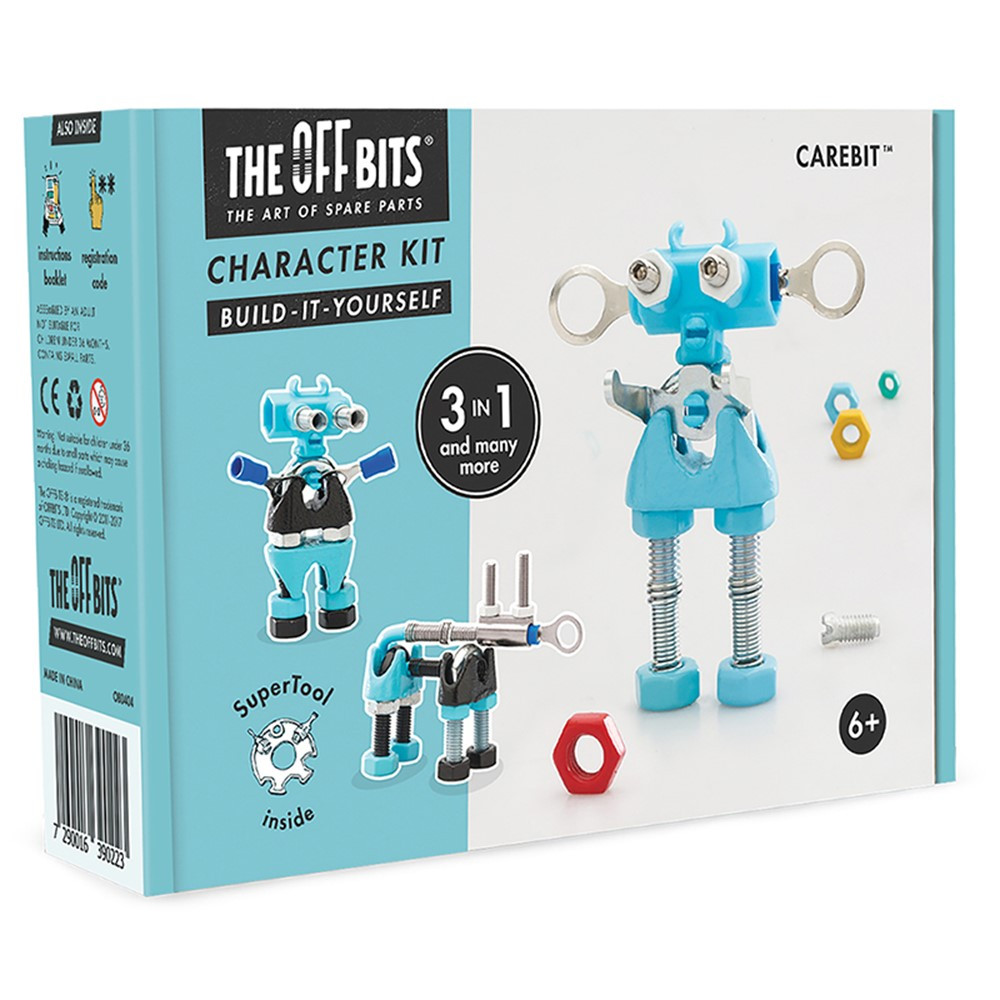 CAREBIT Build-It-Yourself Character Kit - SWT639001 | Small World Toys | Blocks & Construction Play