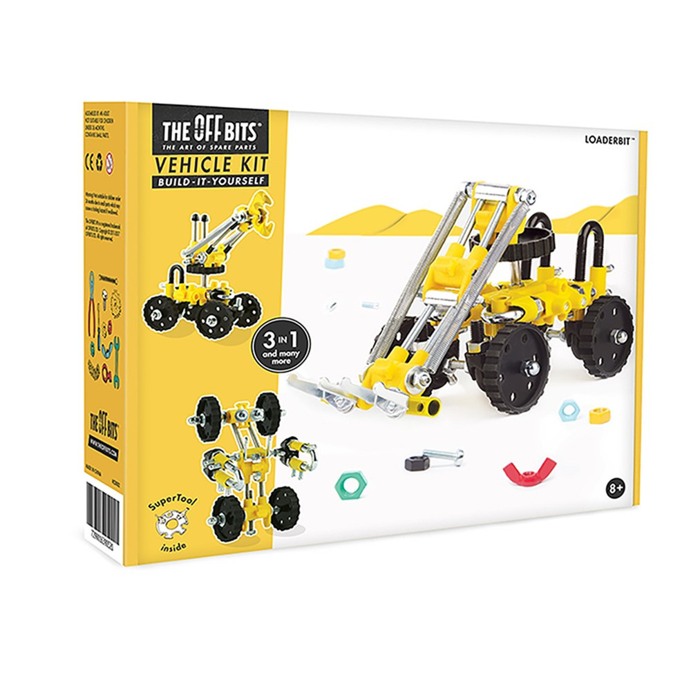 LoaderBit Build-It-Yourself Vehicle Kit - SWT639026 | Small World Toys | Blocks & Construction Play