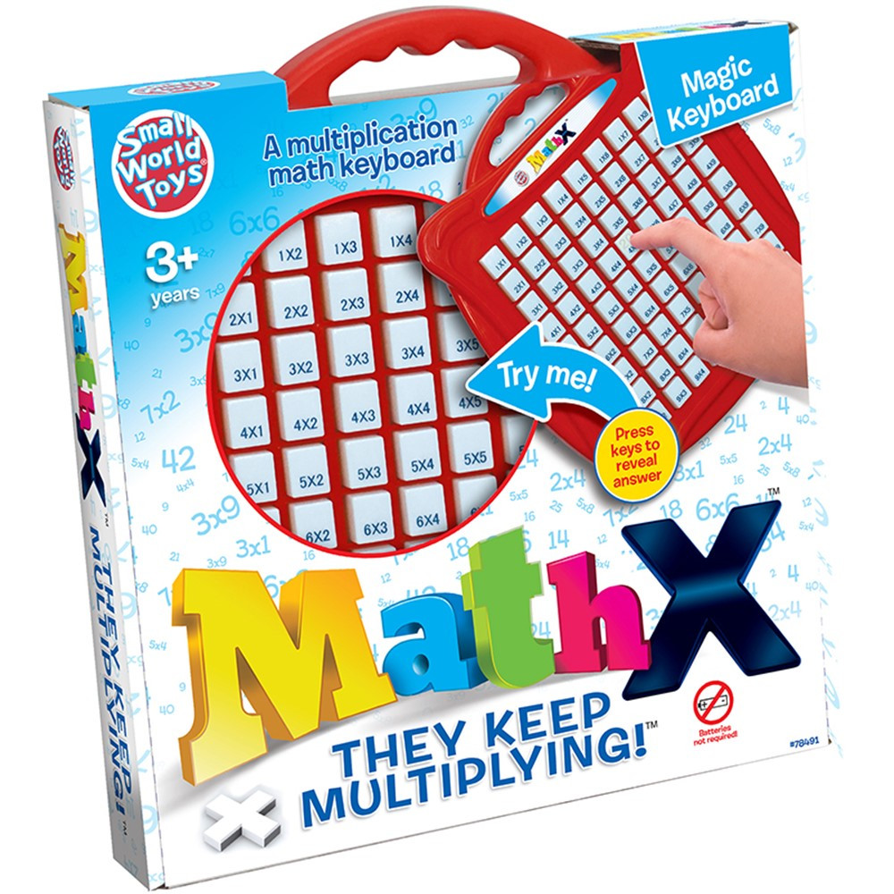 They Keep Multiplying Math Keyboard Game - SWT78491 | Small World Toys | Multiplication & Division