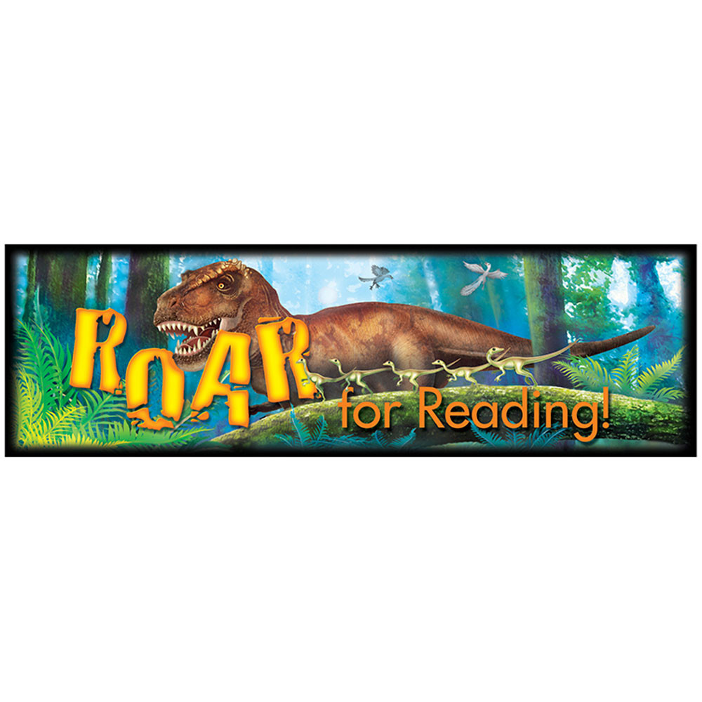 T-12037 - Roar For Reading Discovering Dinosaurs Bookmarks in Bookmarks
