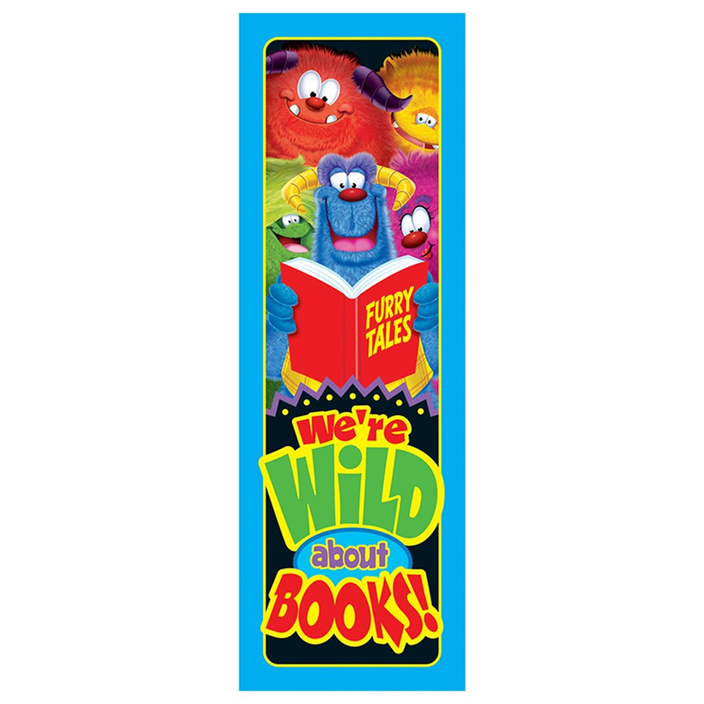 T-12050 - Wild About Books Furry Friends Bookmarks in Bookmarks