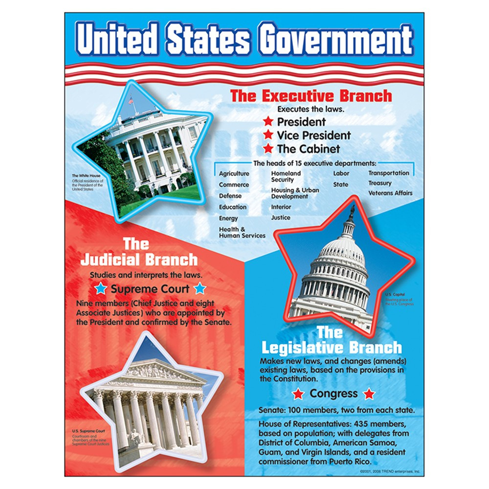 Three Branches Of Government Chart