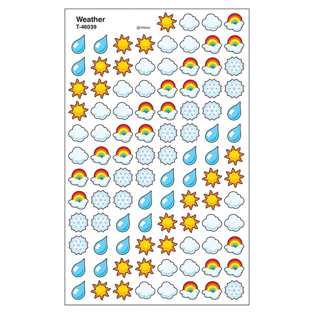 T-46039 - Supershapes Stickers Weather in Stickers