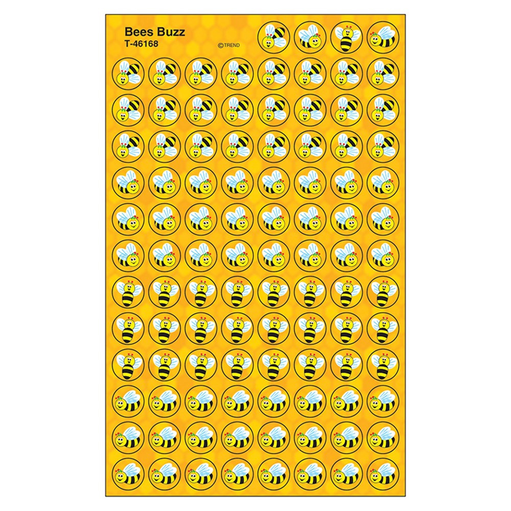 T-46168 - Superspots Stickers Bees Buzz in Stickers