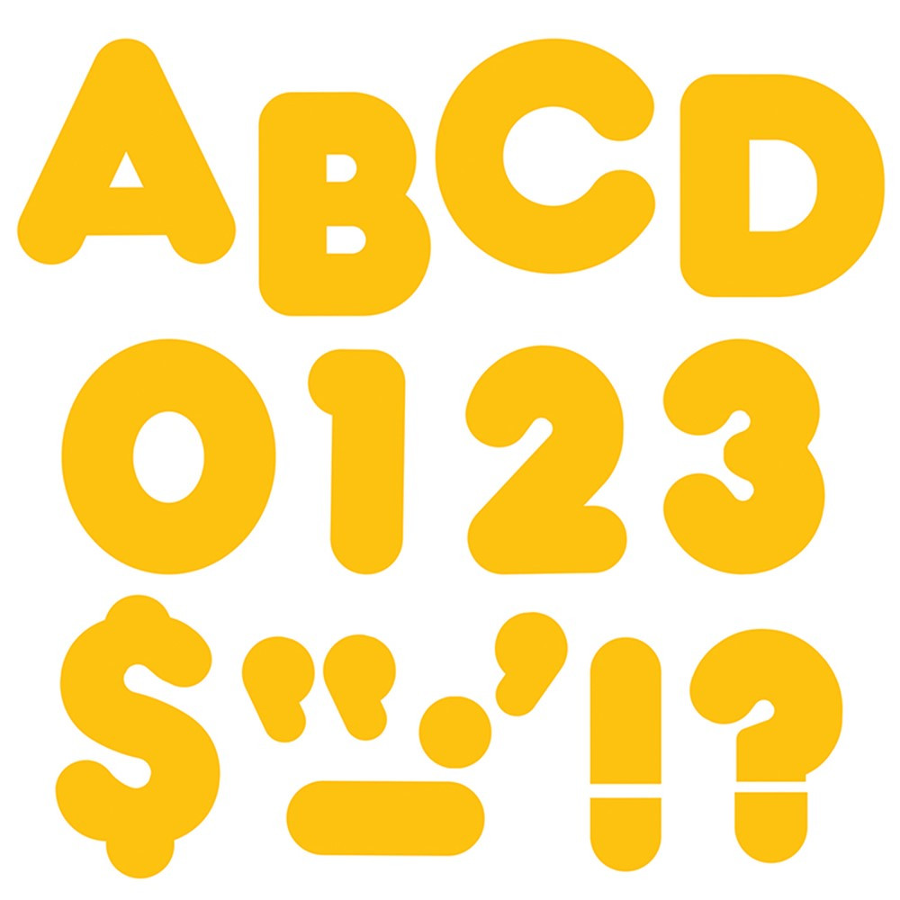 T-488 - Ready Letters 2 Inch Casual Gold in Letters