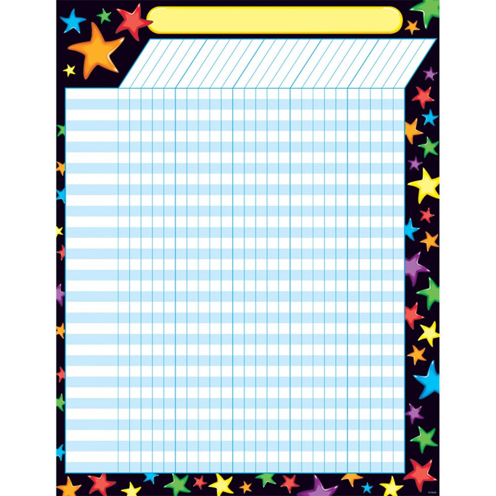 T-73332 - Gel Stars Incentive Chart in Incentive Charts