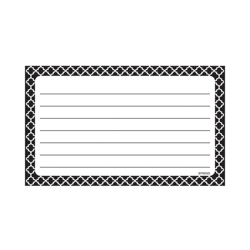 T-75301 - Moroccan Terrific Index Cards Lined in Index Cards
