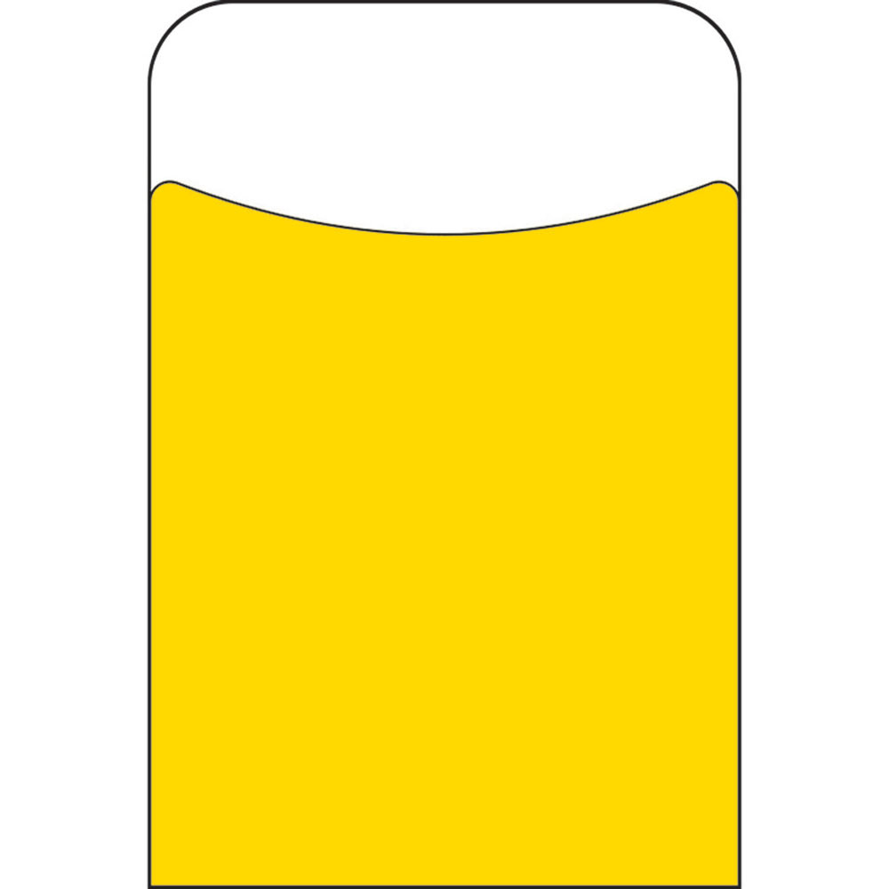 T-77308 - Yellow Terrific Pockets in Organizer Pockets
