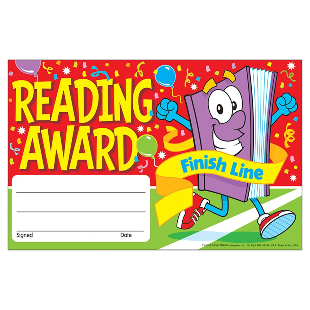 T-81024 - Awards Reading Award Finish Line in Awards