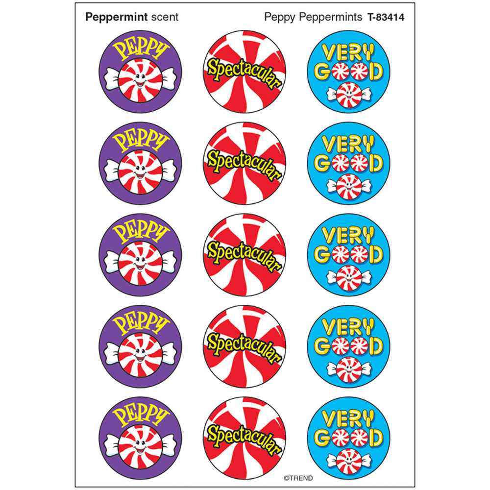 T-83414 - Stinky Stickers Peppy Peppermints in Stickers