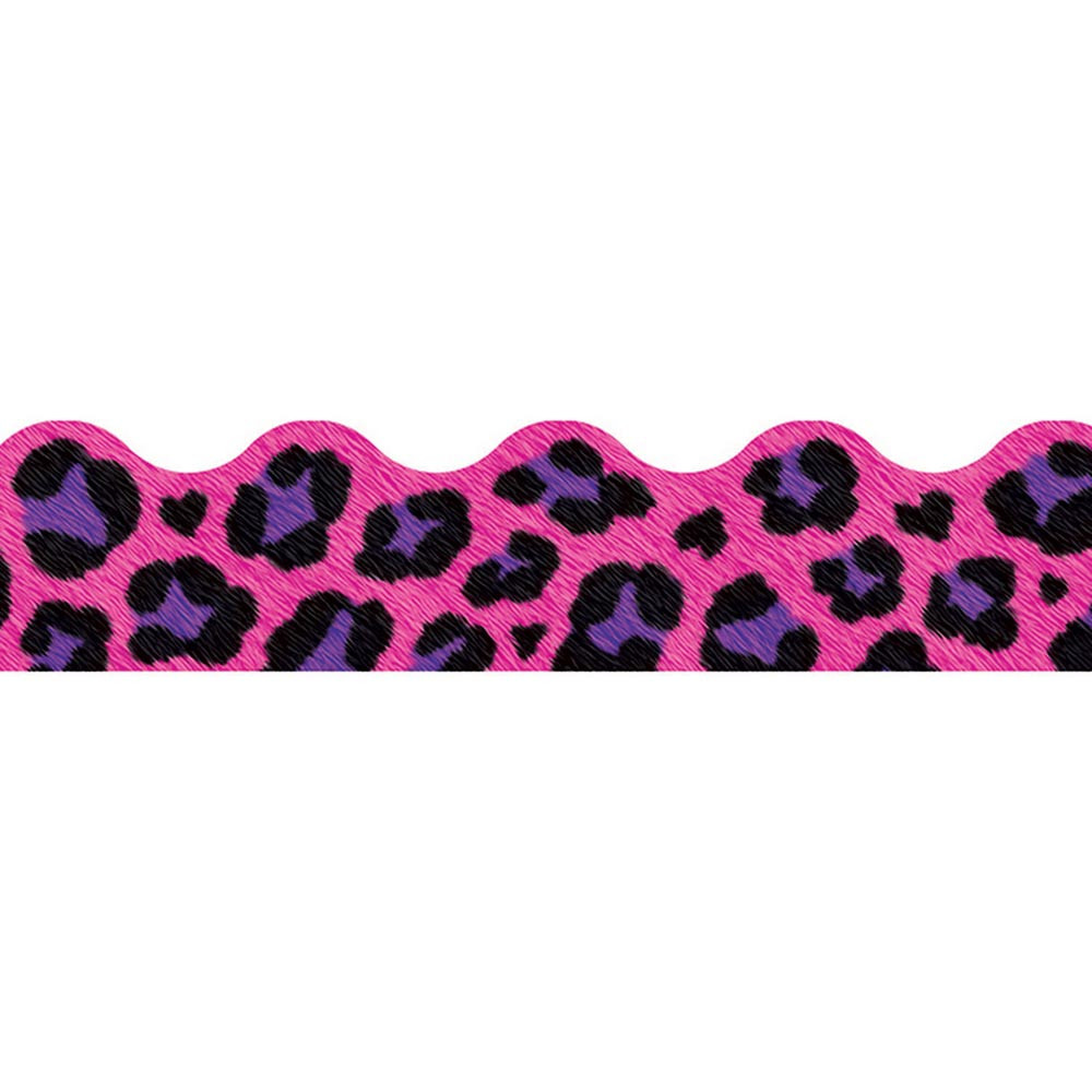 T-92846 - Leopard Pink Terrific Trimmers in Border/trimmer
