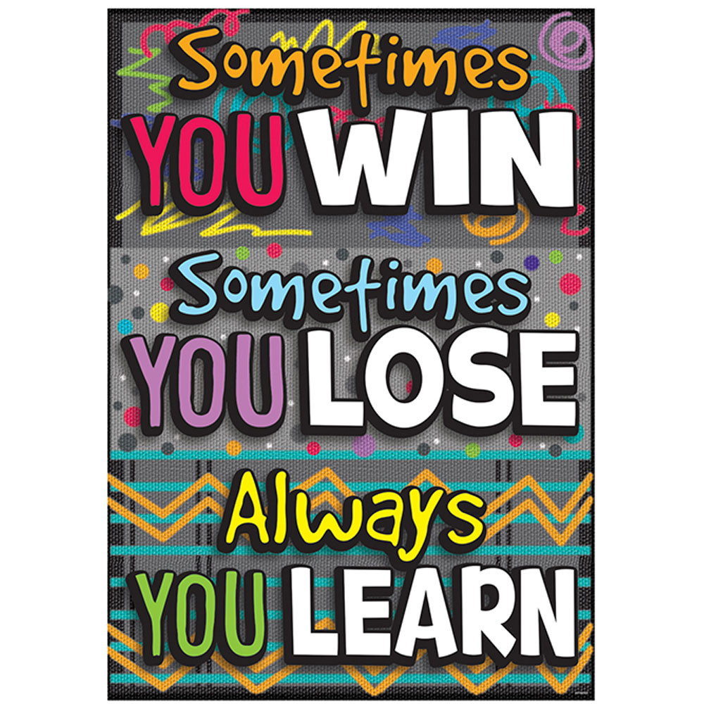 T-A67082 - Sometimes You Win Argus Poster in Motivational