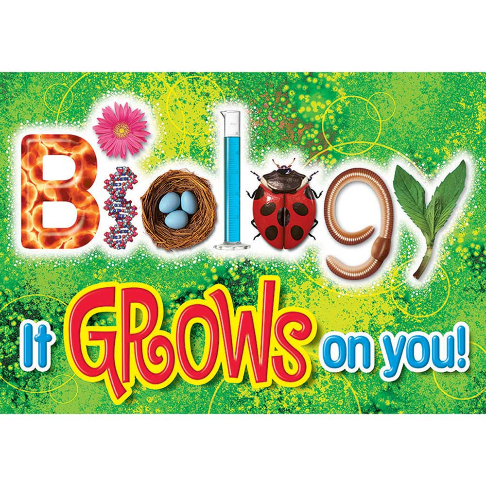 T-A67373 - Biology It Grows On You Argus Large Poster in Science