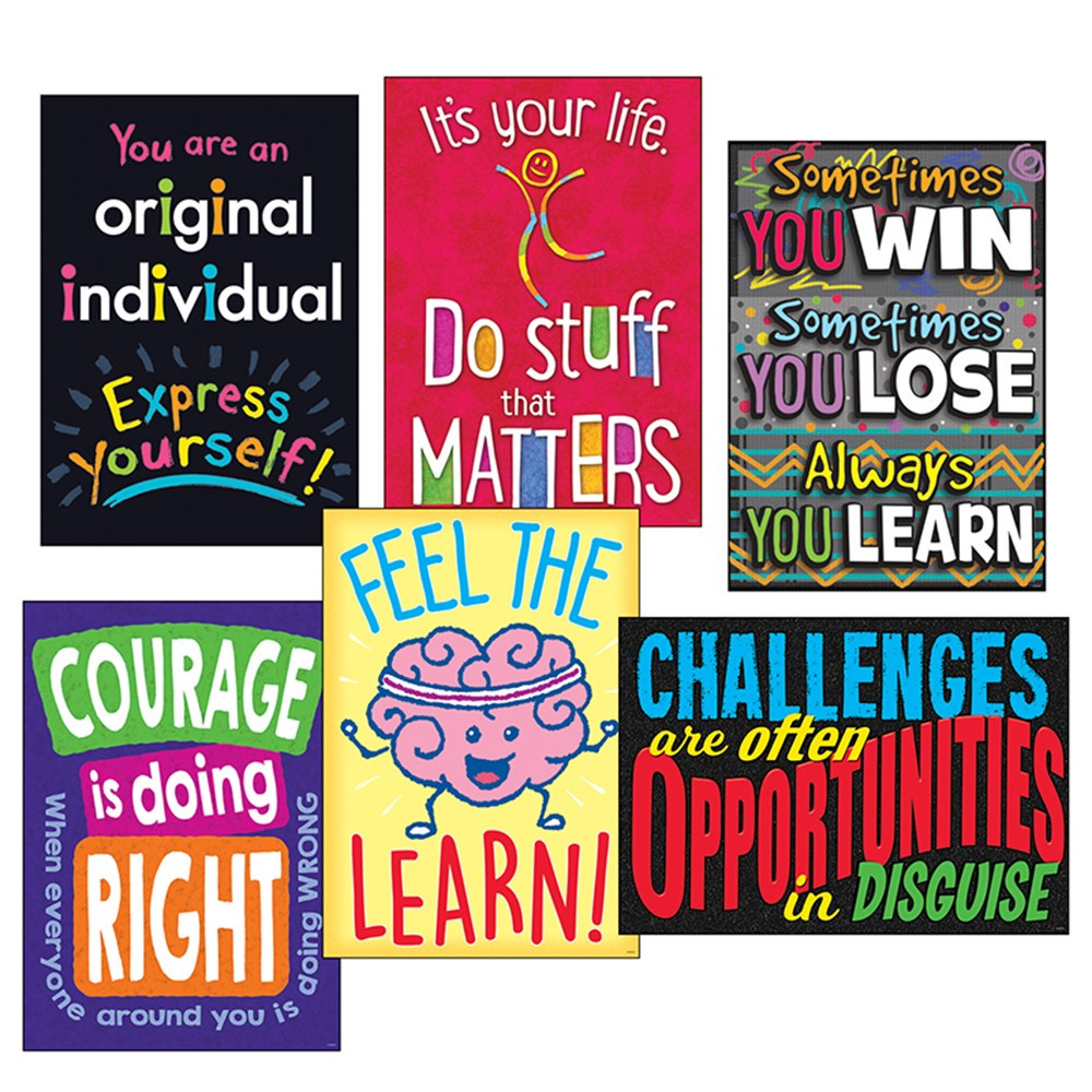 T-A67937 - Life Lessons Argus Poster Combo Pk in Motivational