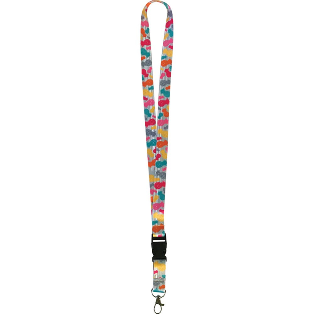 Tropical Punch Pineapples Lanyard - TCR20353 | Teacher Created Resources | Accessories
